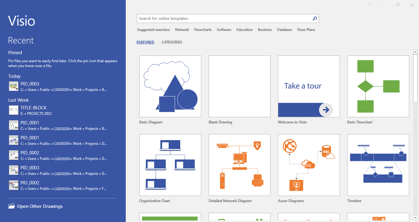 Microsoft Visio User Interface Microsoft Visio User Interface